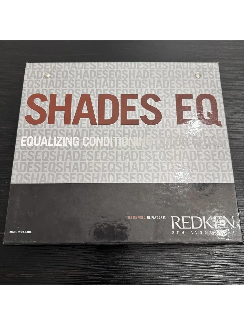 Redken Shades EQ Equalizing Conditioning Color Gloss Salon Swatch Book EUC